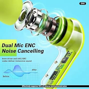 Take a look at this NKL Smart Design UltraPods Buds or Charging Case,Sensor Touch 367 Bluetooth