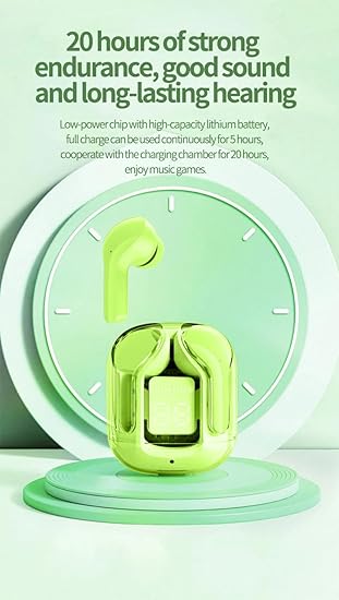 Take a look at this NKL Smart Design UltraPods Buds or Charging Case,Sensor Touch 367 Bluetooth