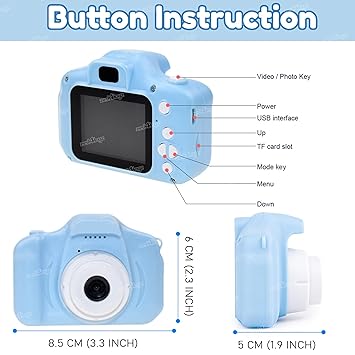 Ultimate Portable Action Cam for Kids - The Perfect Birthday Surprise!