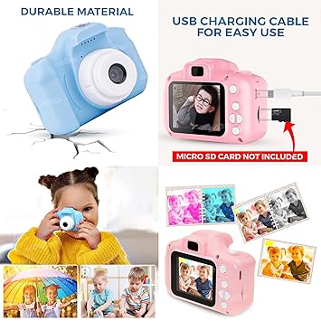 Ultimate Portable Action Cam for Kids - The Perfect Birthday Surprise!