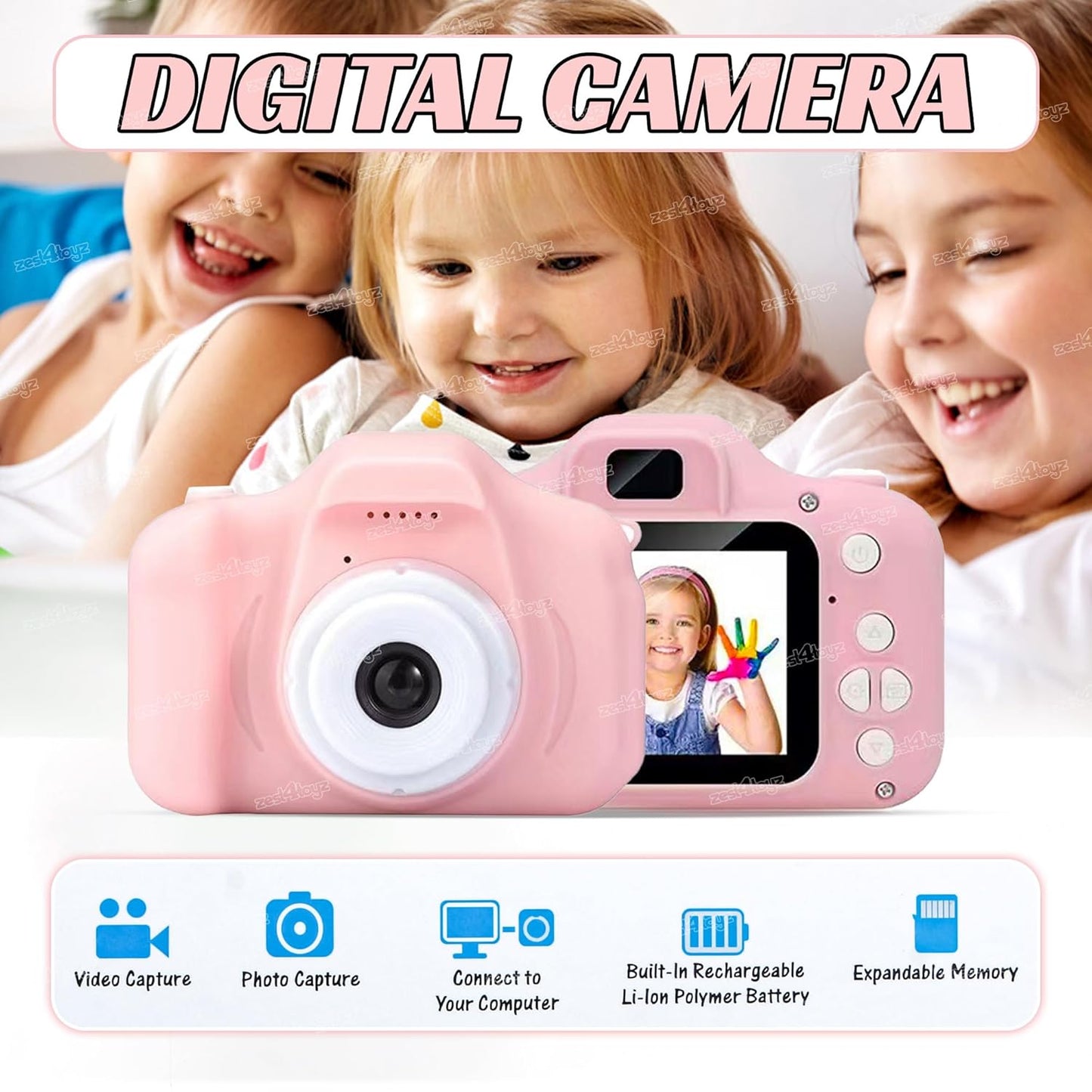 Ultimate Portable Action Cam for Kids - The Perfect Birthday Surprise!